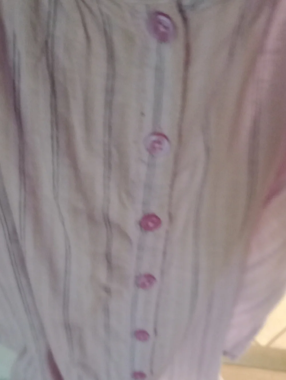Pilcro Lavender Button- Blouse - Picture 3 of 3